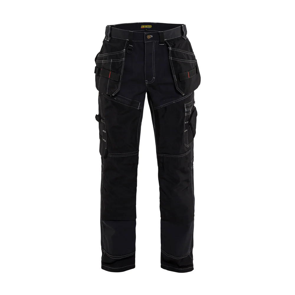 X1600 WORK PANTS - 9900-Black | Blaklader 16001380